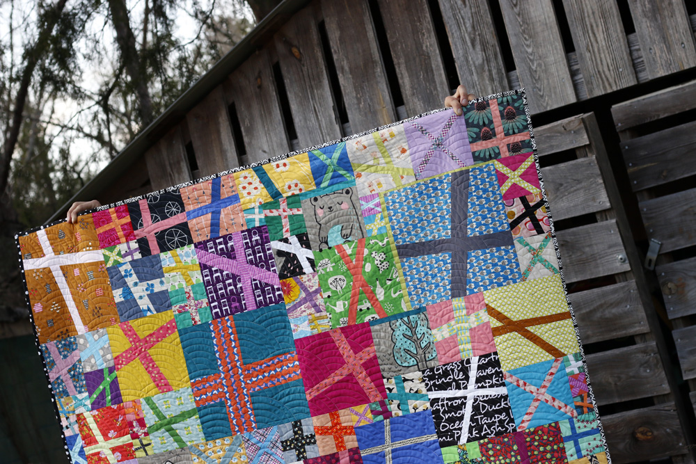 Bright + Shady improv quilt. Stitched in Color.jpg